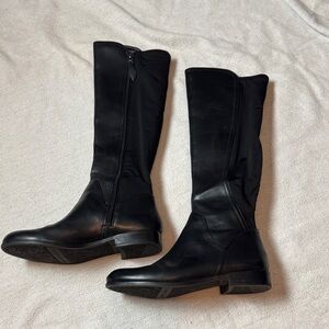 Franco Sarto Black Over the Knee Boots